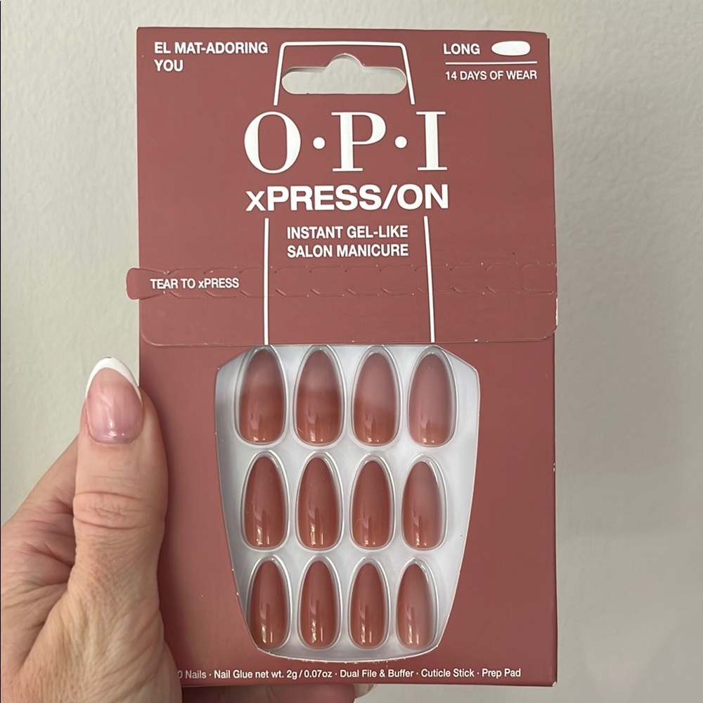 OPI x press on nails